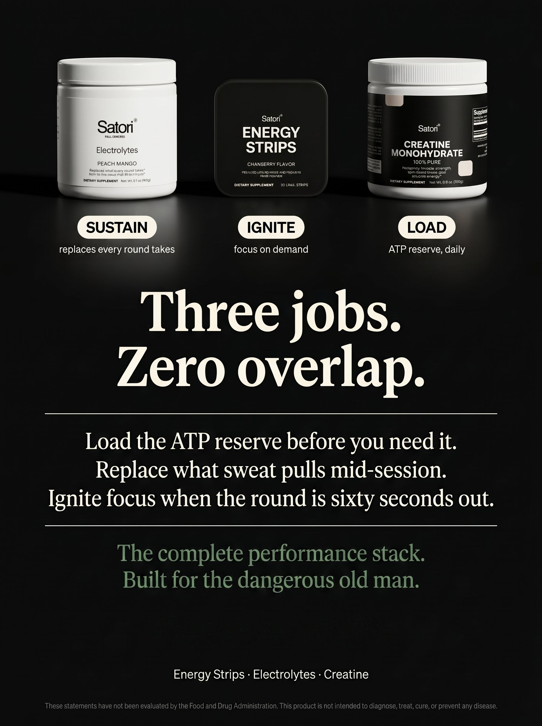 Satori Performance Stack (Hydration, Clean Energy, Strength)