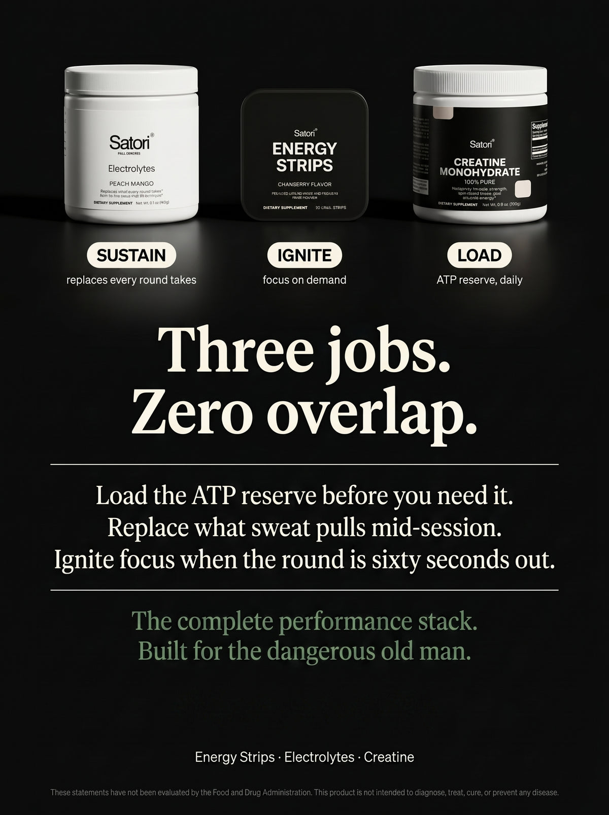 Satori Performance Stack (Hydration, Clean Energy, Strength)